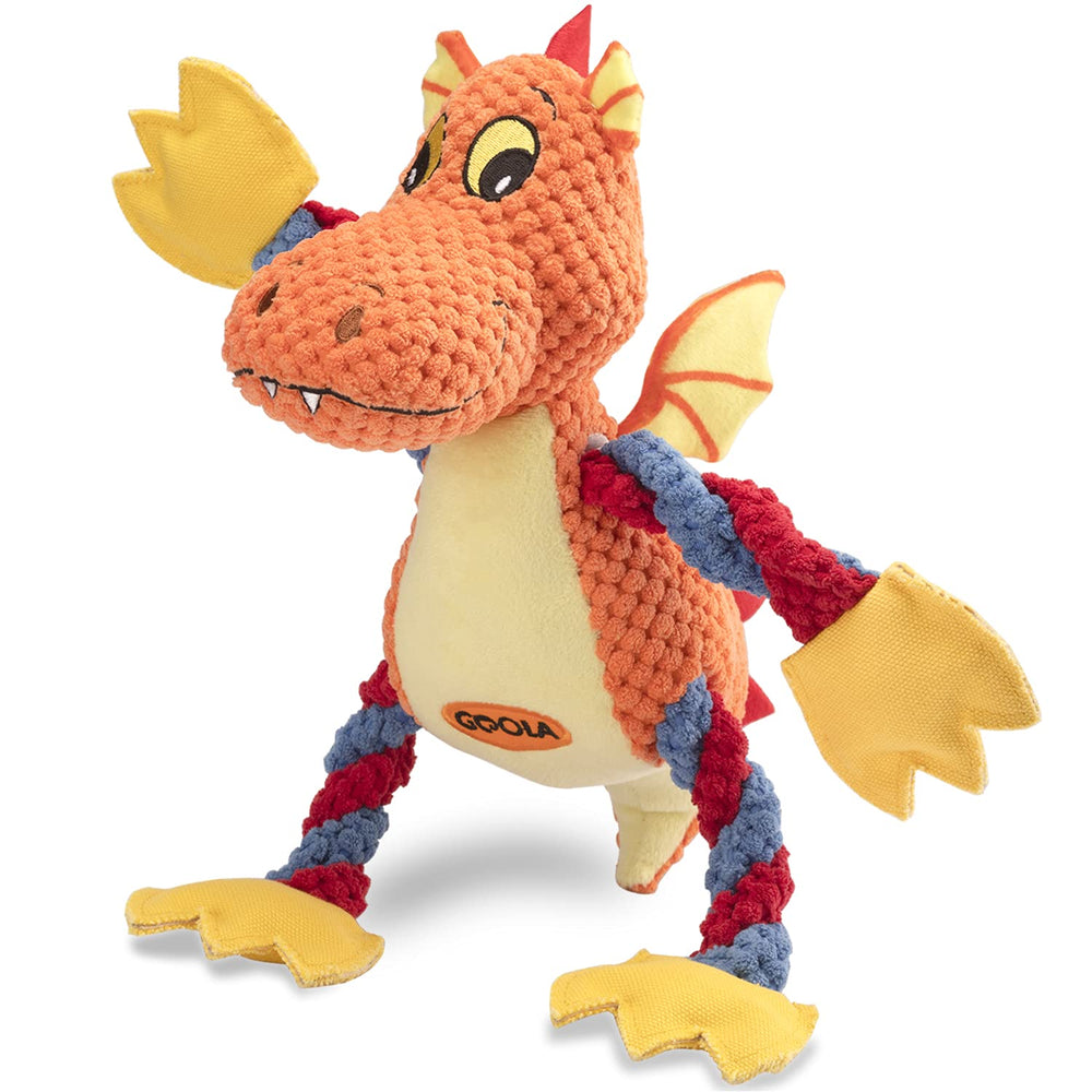 GOOLA dragón-peluche-interactivo para juego y consuelo