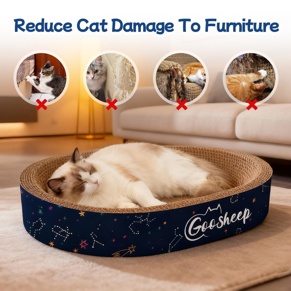 Goosheep diseño para varios gatos facilita convivencia y juego.