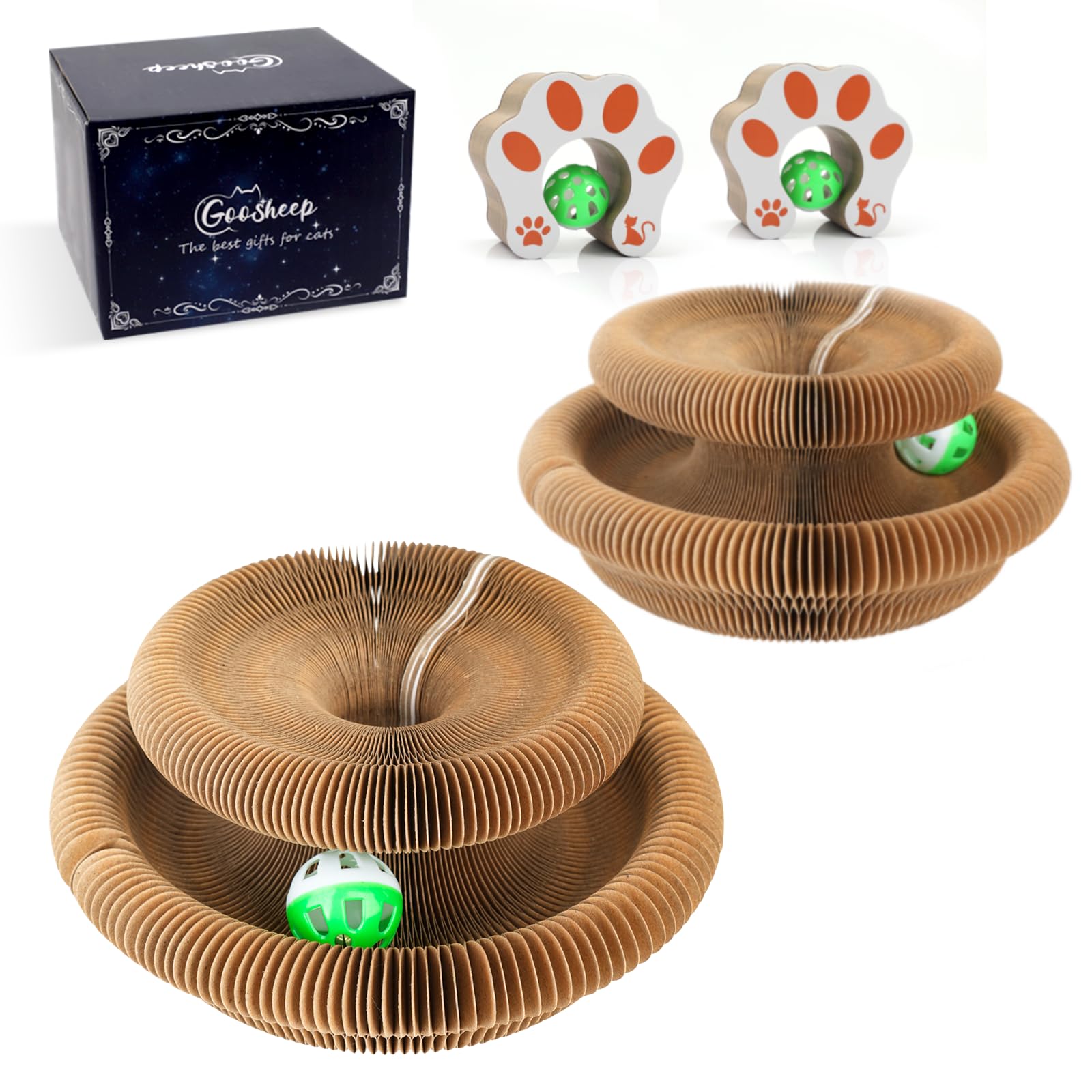 Goosheep tabler o organo magico para gatos, estimula juego y ejercicio.