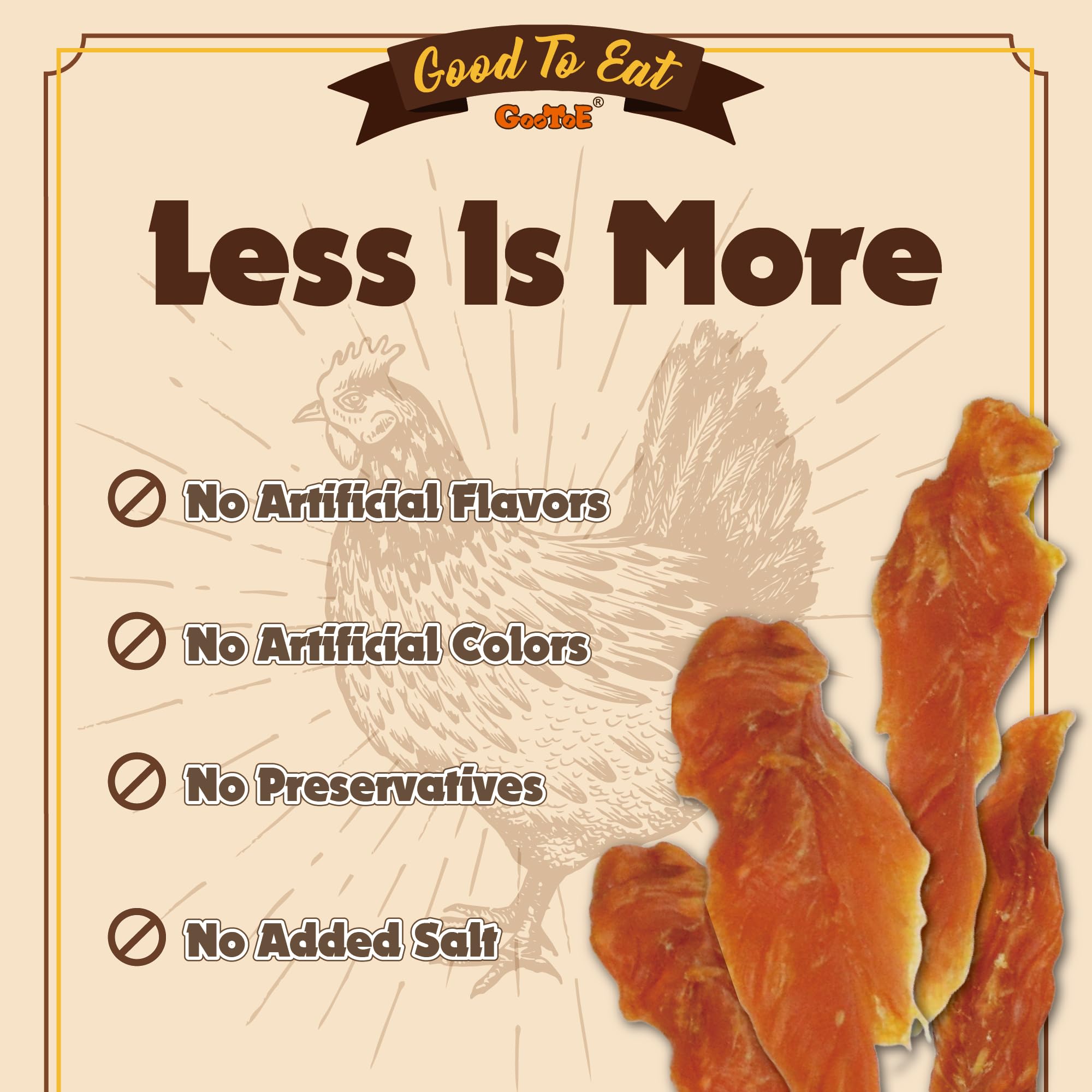 Gootoe ingredientes naturales: fórmula sin aditivos artificiales.