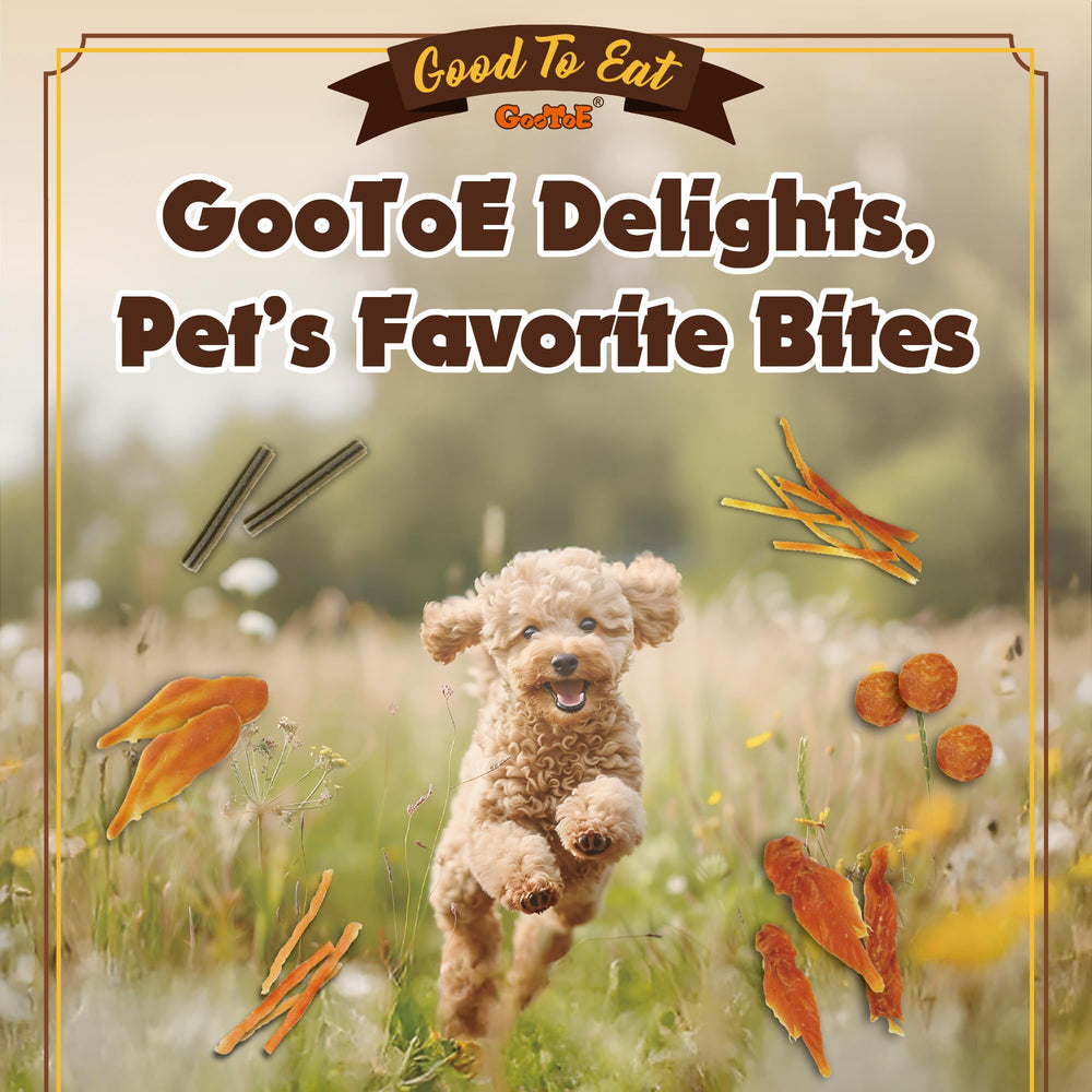 Gootoe: envase sellado garantiza frescura del jerky de pollo.