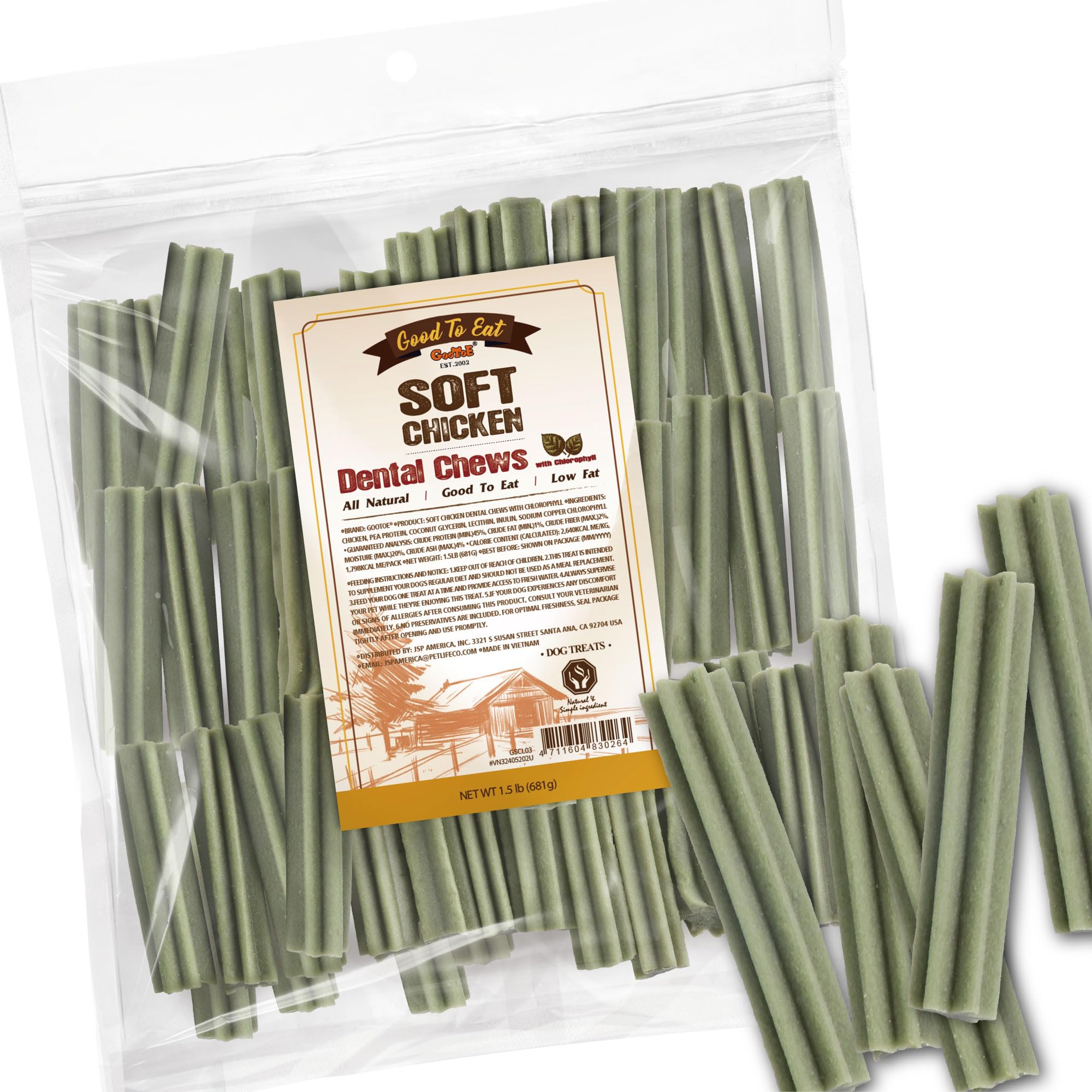 Gootoe Soft Dog Treats en caja, ideal para entrenar con refuerzos.