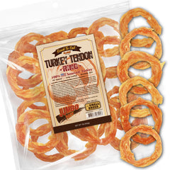 Gootoe Tendones de Pavo para perros: ingredientes 100% estadounidenses, snack natural para masticar.