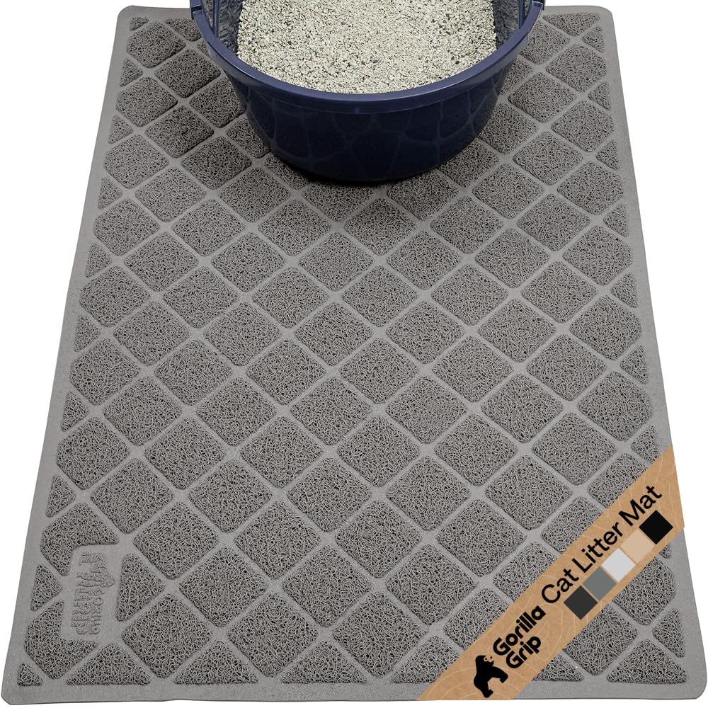 GORILLA GRIP: arena para gatos, trampa original evita desorden