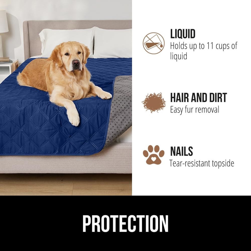GORILLA GRIP cobertor impermeable para perros en vehículo, ideal para viajes