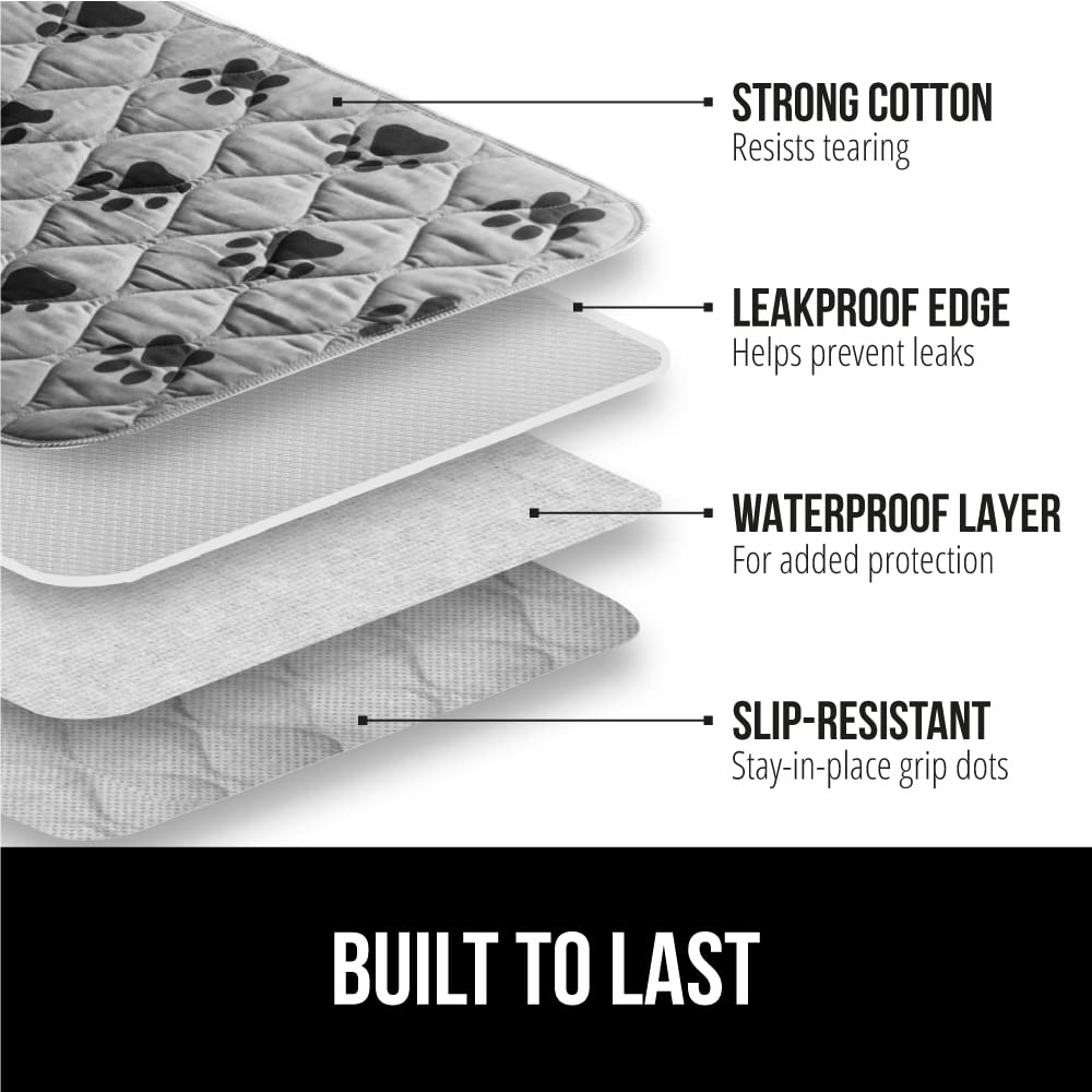 gorilla grip almohadilla 4-capas, protege contra derrames y mantiene las zonas secas