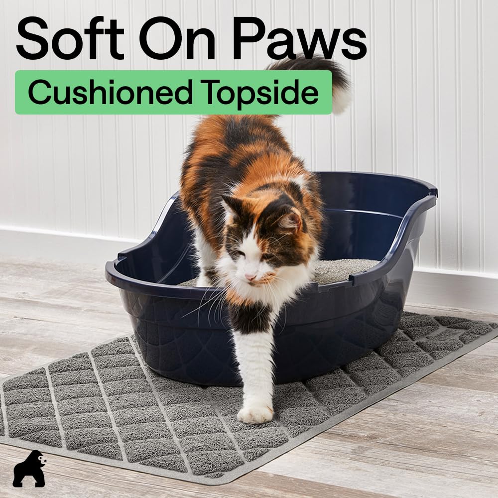 GORILLA GRIP acabado suave para las patas de gatos durante el uso