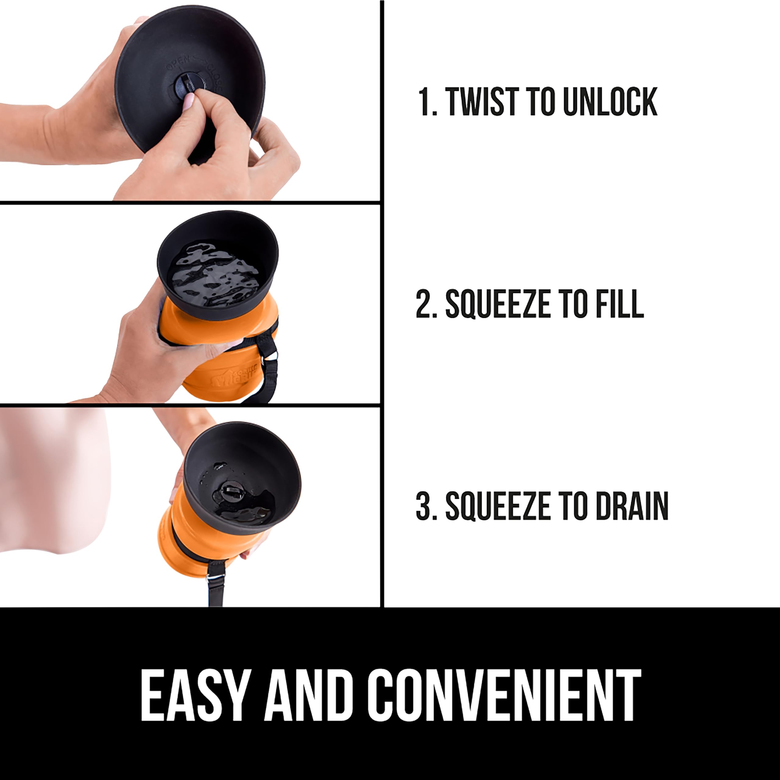 Gorilla Grip: silicone alimentaire sans BPA et lave-vaisselle