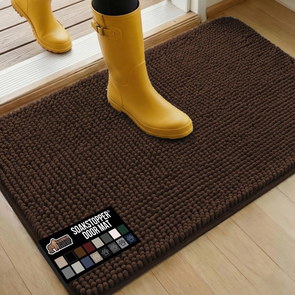GORILLA GRIP SoakSTOPPER alfombrilla de puerta 36x24 absorbe humedad