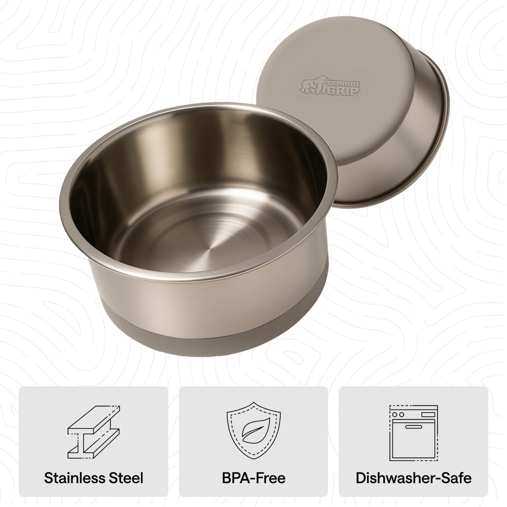 Tamaño mediano 4 tazas, ideal para perros medianos.