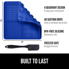 GORILLA GRIP ventosas grandes aseguran sujeción estable en superficies lisas.