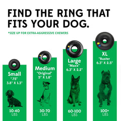 Goughnuts, diametro 6,25 pulgadas, tamaño ideal para perros grandes