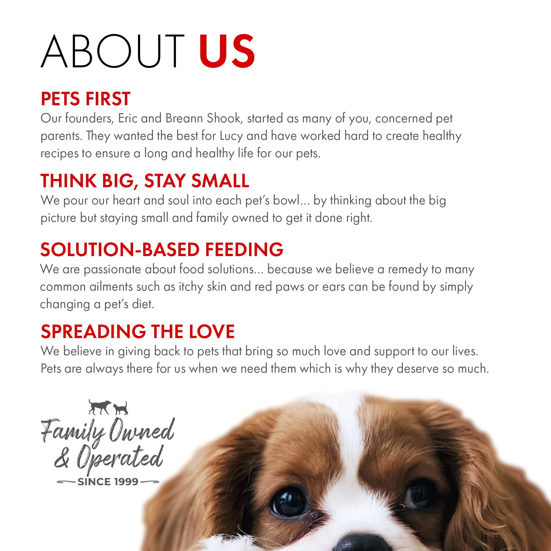 Todas las etapas de vida cubiertas con Grandma Lucy's Artisan para tu perro