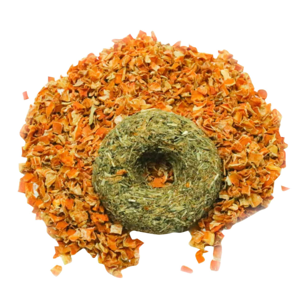 Whisker Nibblers calabaza petalos rosa: enriquecimiento y masticación saludable