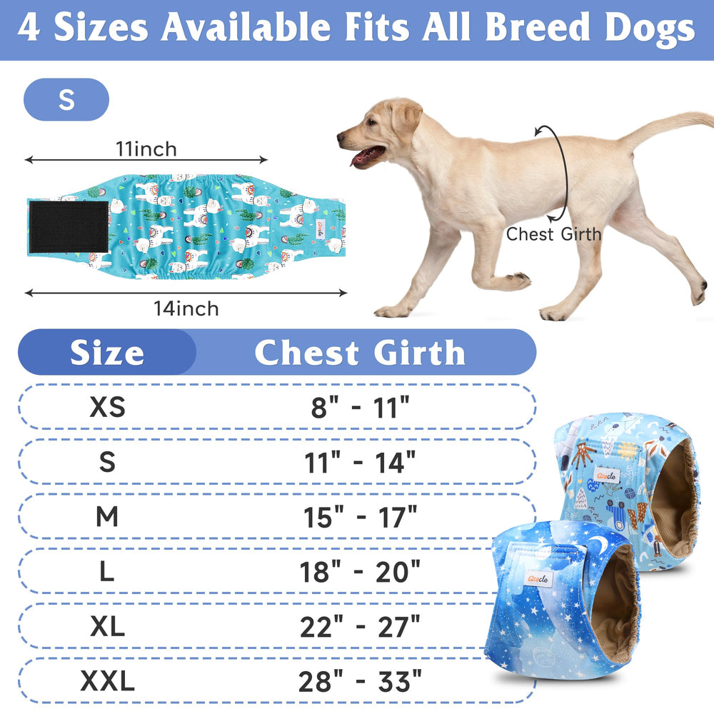 Grecle panales para perro macho absorcion rapida para evitar salpicaduras en casa