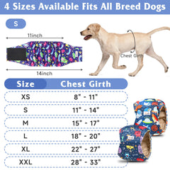 Grecle: pañales para perro macho con absorción rápida para evitar accidentes.