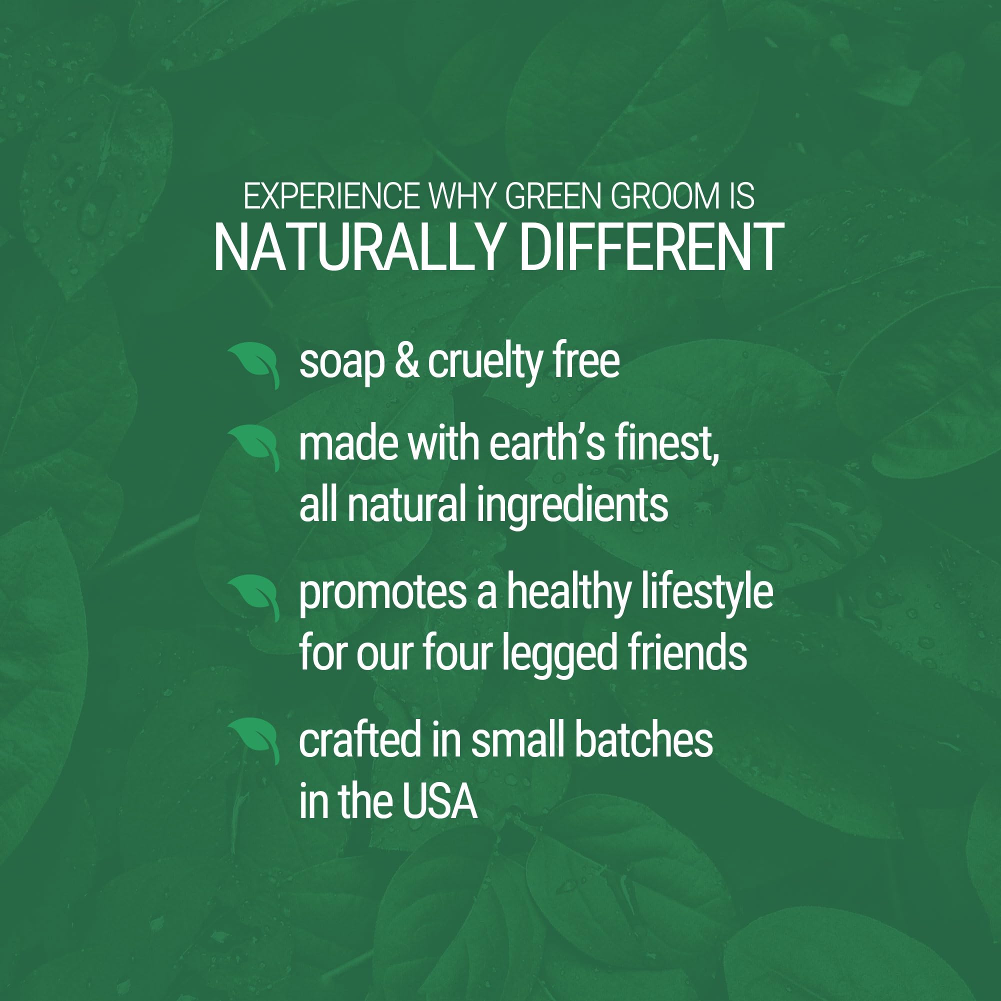 GreenGroom champú perro ginger-orange aroma relajante, ayuda a calmar durante el baño.
