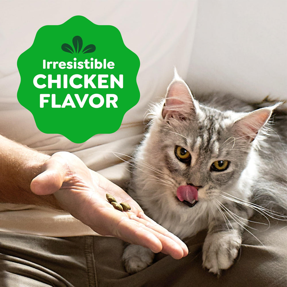 Greenies Feline Smartbites ideales para juego y recompensa.