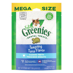 Greenies tubo 4-6 onzas con sabor atún para cuidado dental diario de gatos