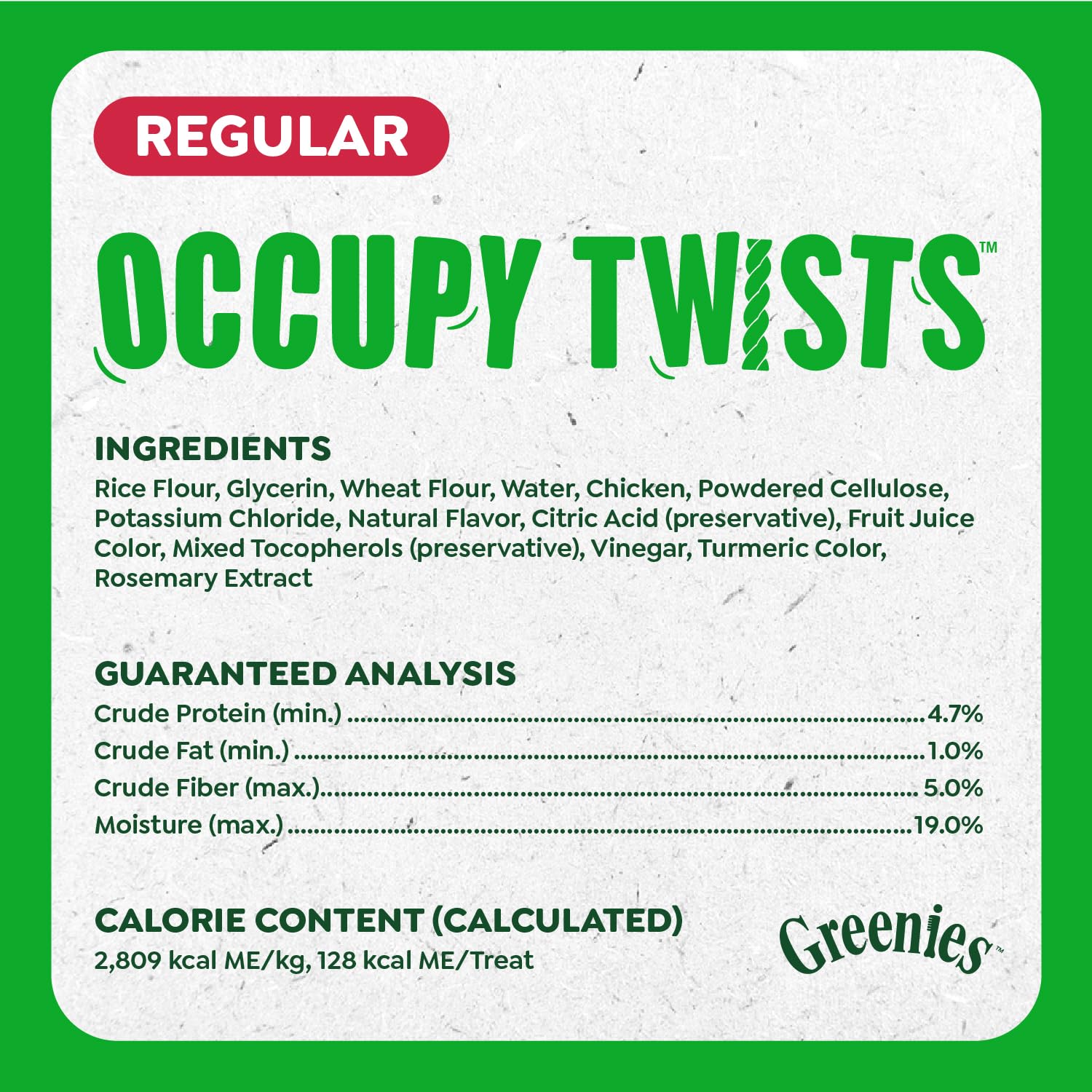 Greenies Occupy Twists: empaque de 24 unidades para uso diario