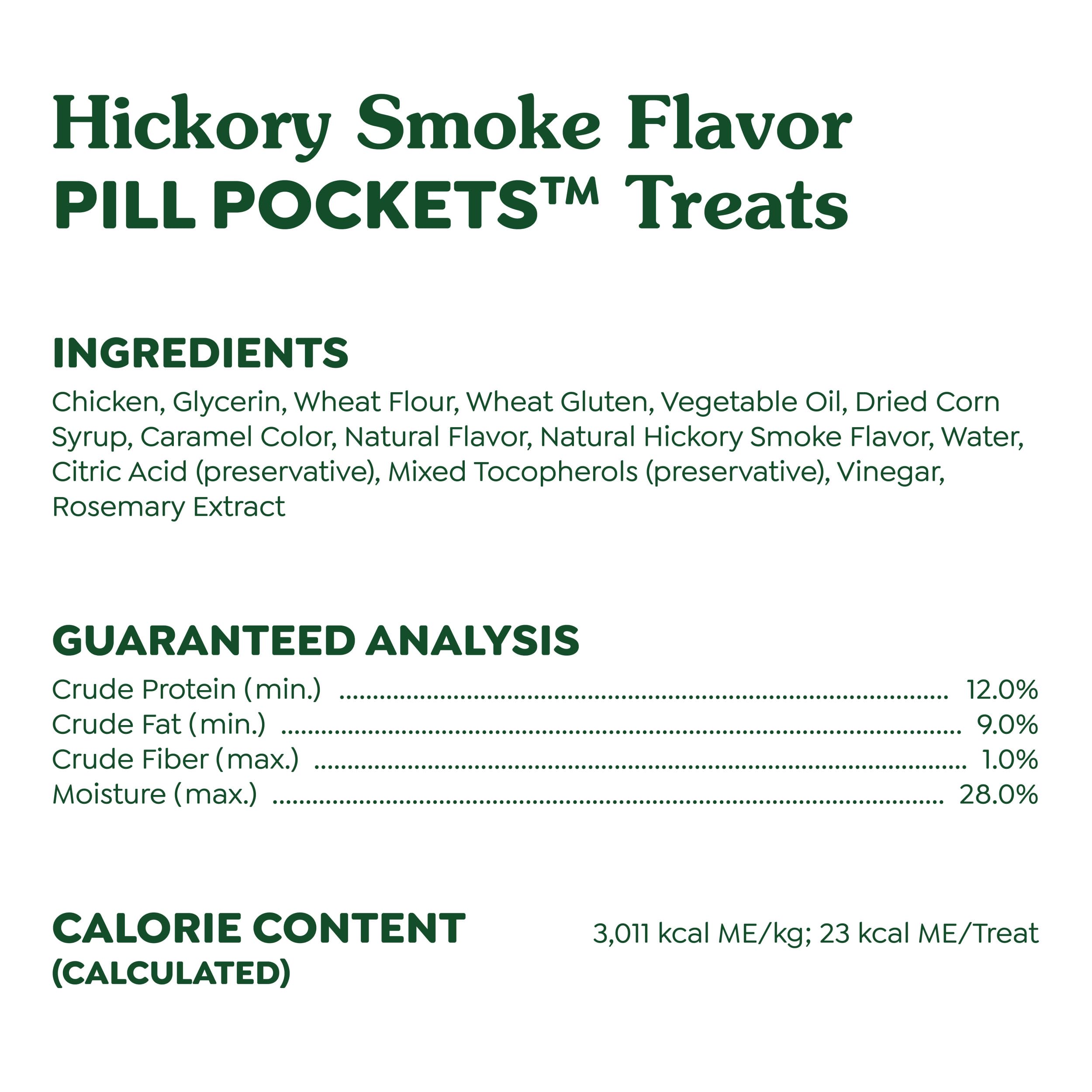 Greenies Pill Pockets apertura y cierre fáciles para medicación.