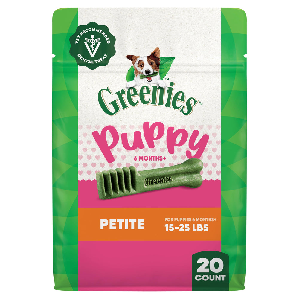 Greenies recompensa dental para cachorro mini, empaque 12 onzas