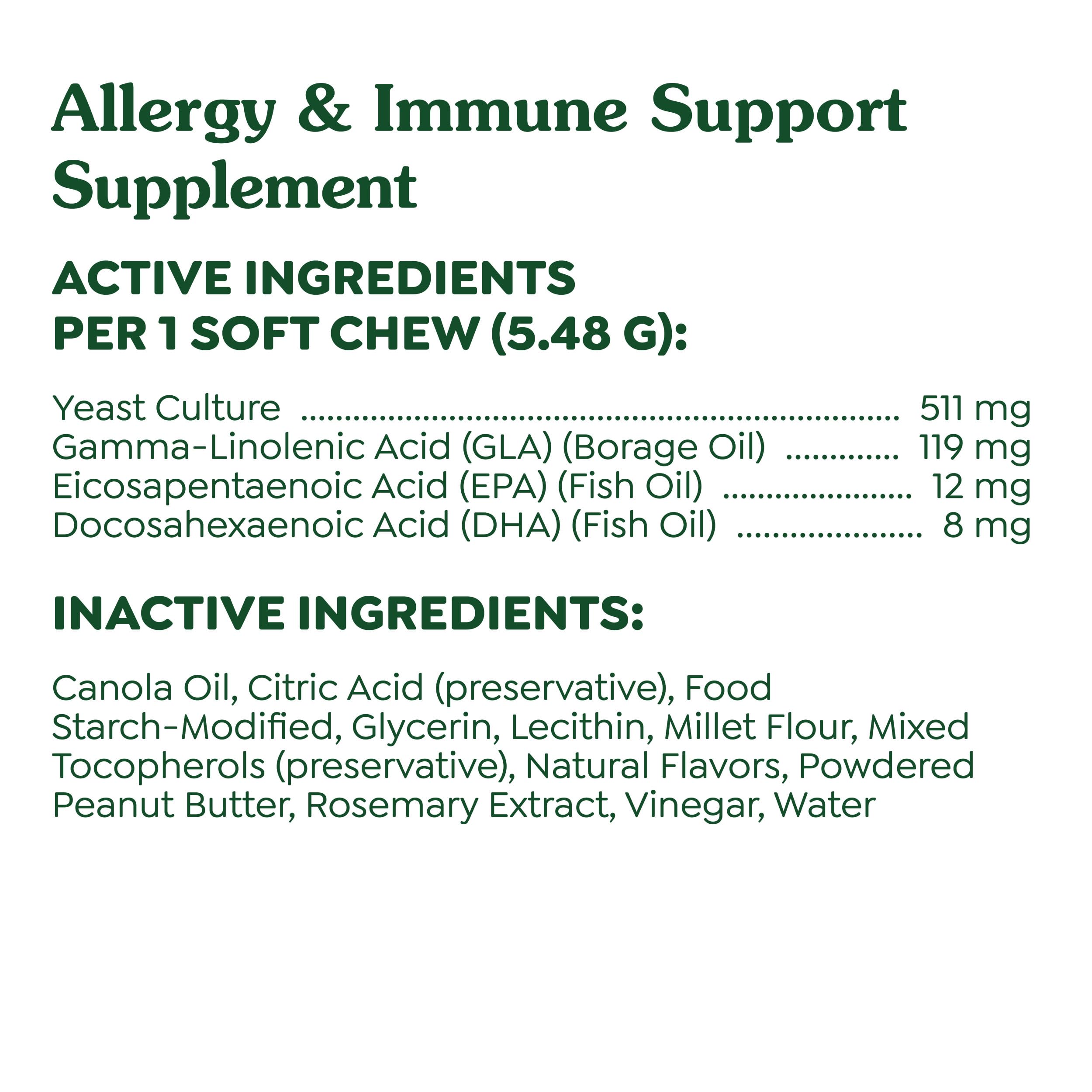 Greenies Sensitive Care: apoyo a la salud de la piel canina.