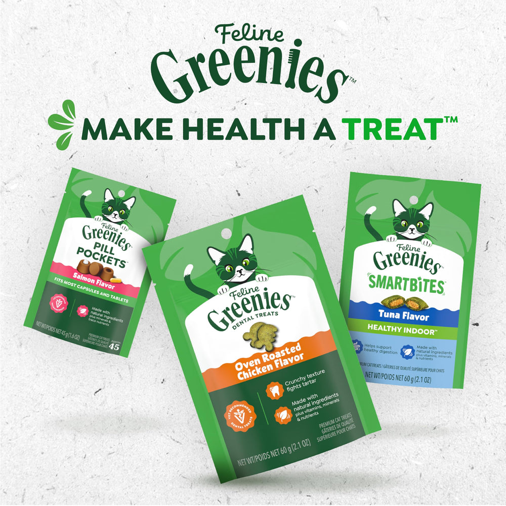 Golosina sin sabores artificiales ni conservantes en Greenies Smartbites