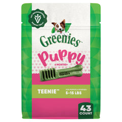 Greenies Teenie: paquete de 12oz con huesos dentales para limpieza diaria