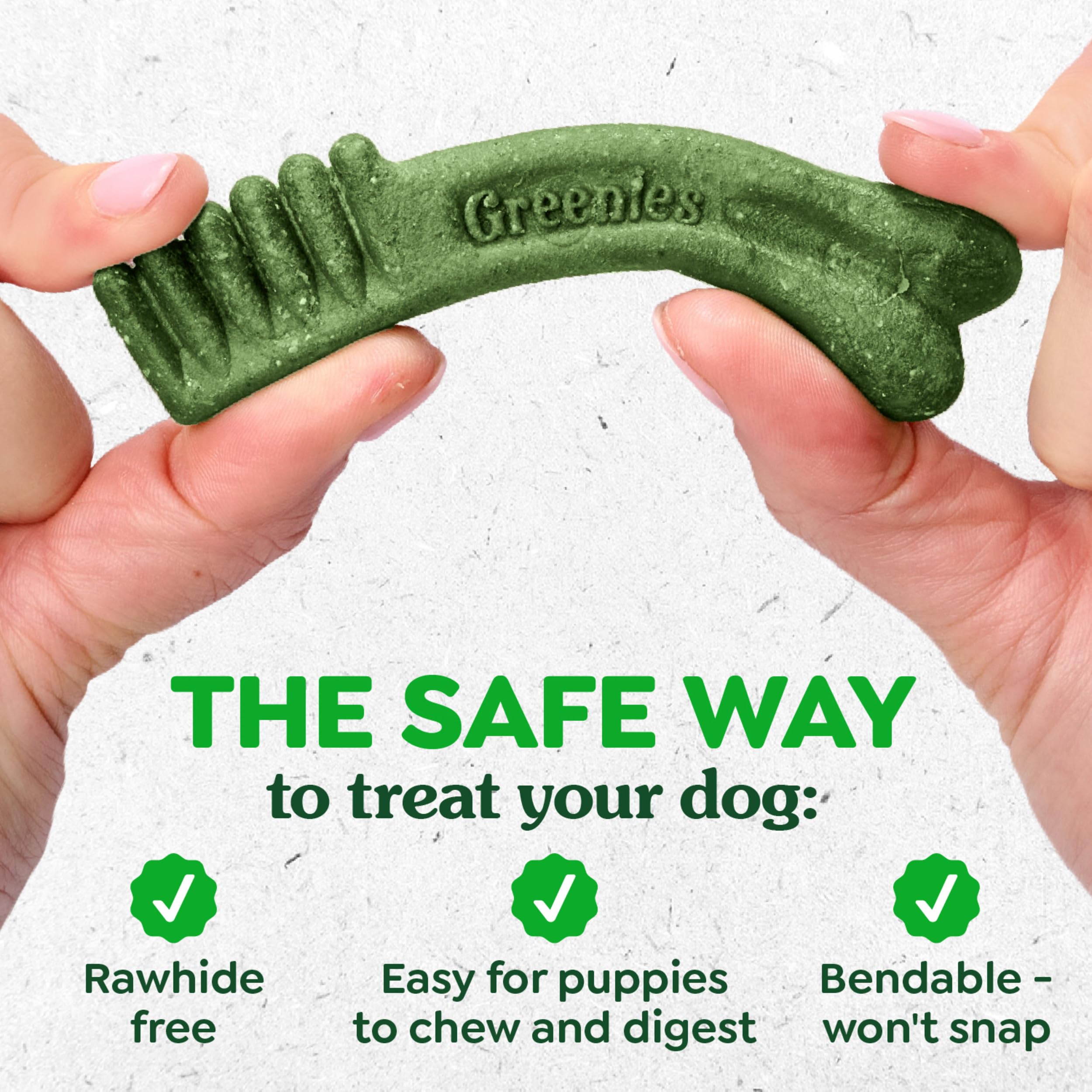 Greenies Teenie: DHA para desarrollo cerebral en cachorros