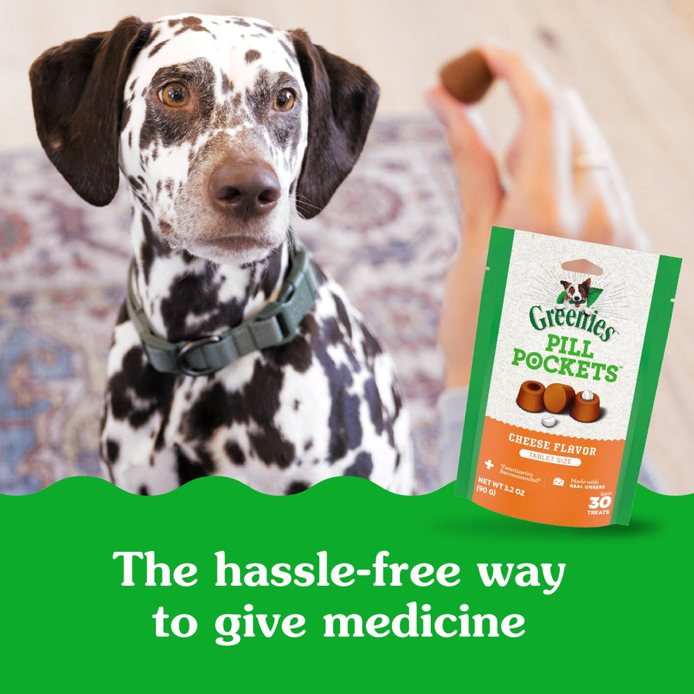 Greenies uso rápido para ocultar pastillas en perro grande.