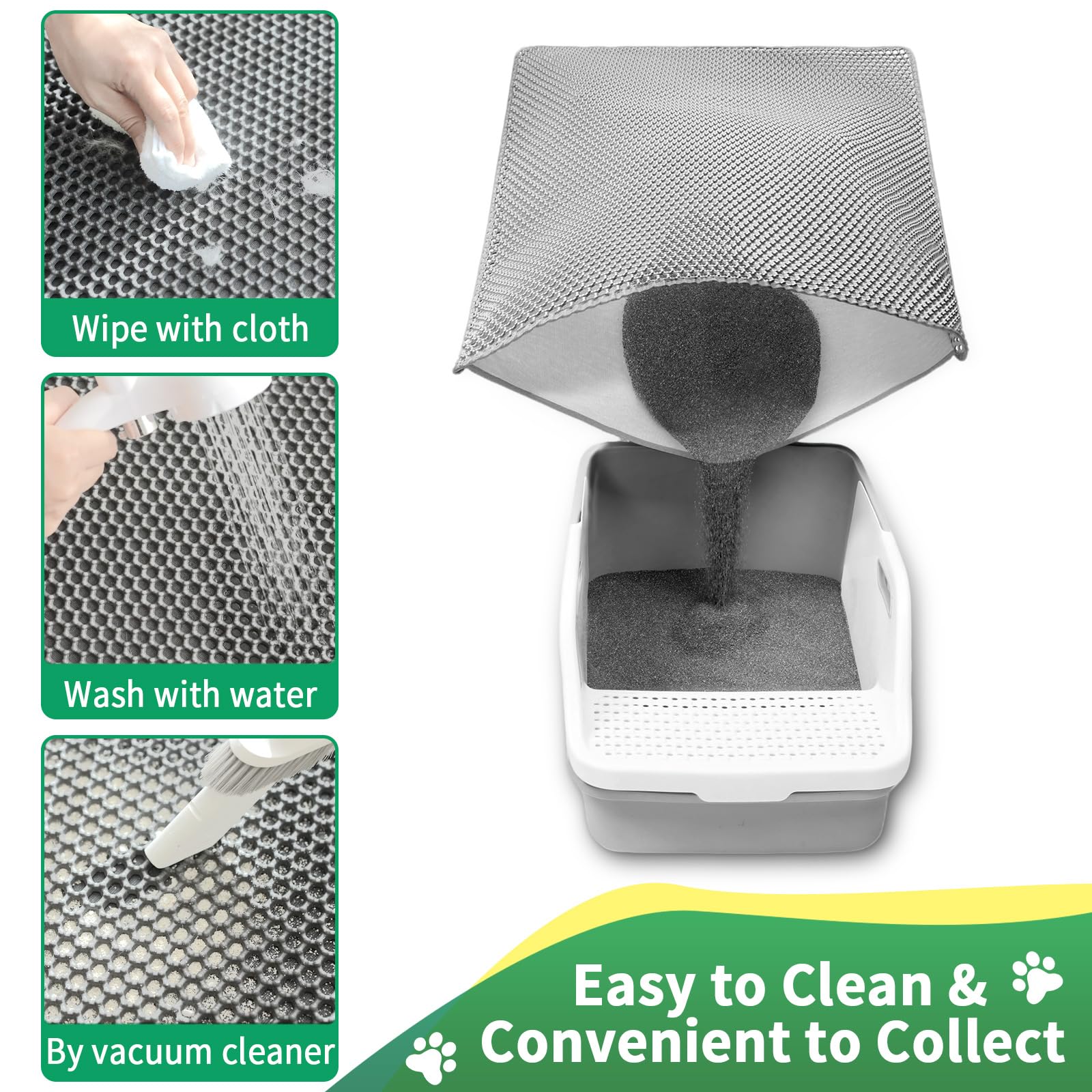 GRELY material EVA suave para patas y sin olores irritantes.