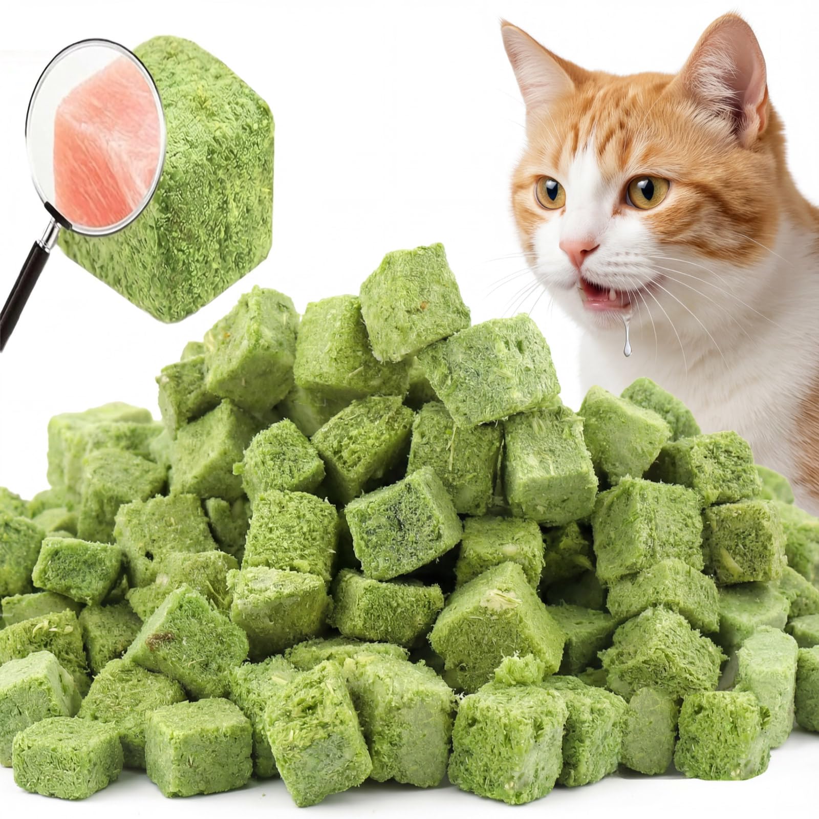 GREMBEB palito de hierba para gatos, masticable y ideal para premiar durante el juego