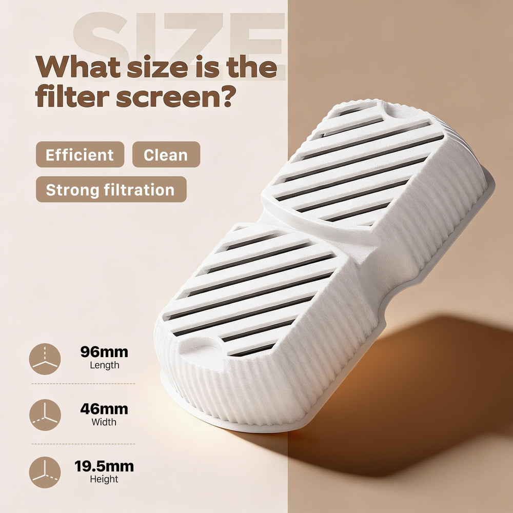 Empaques individuales de filtros GROOKPET para cada unidad sellada