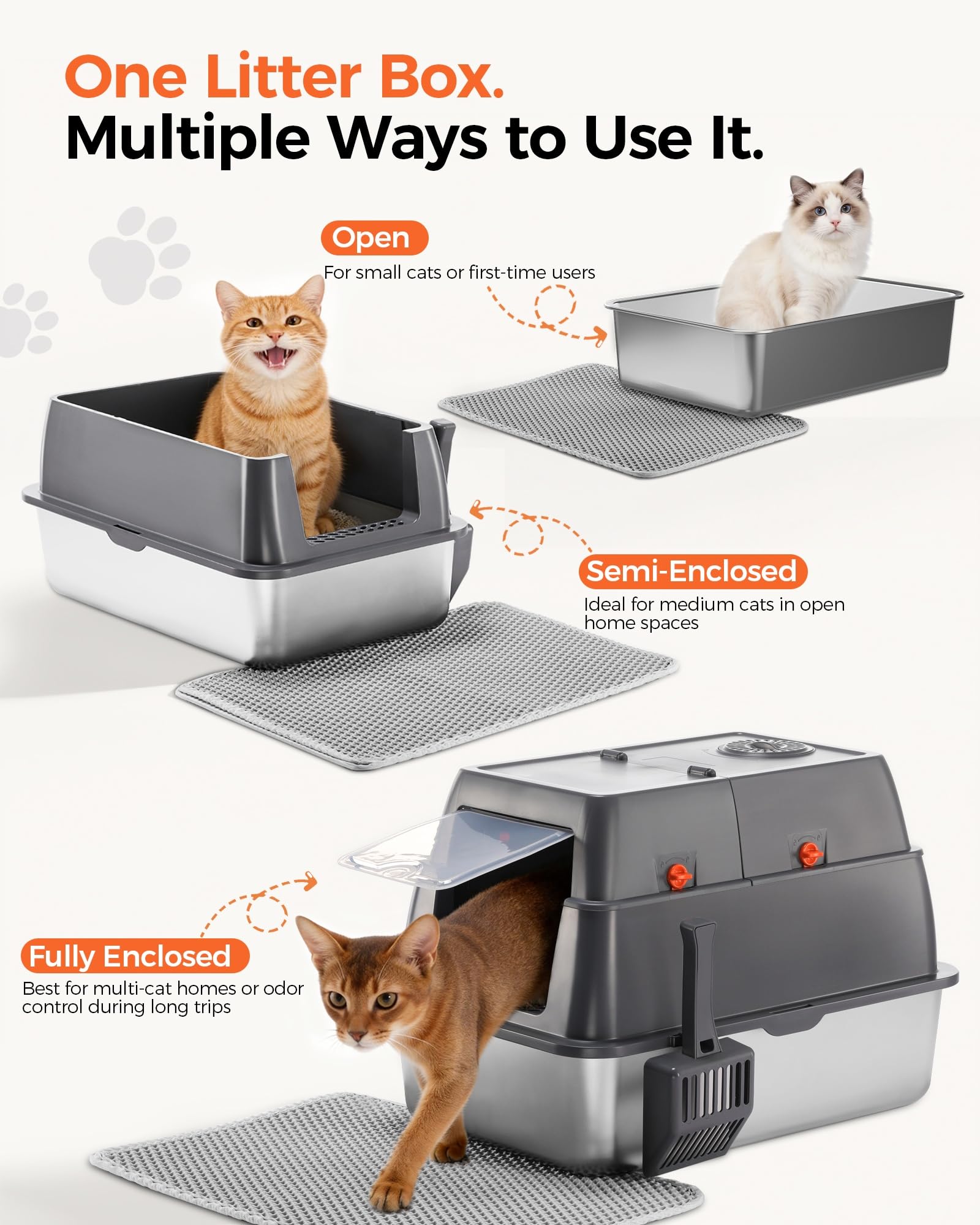 GTPLAYER XXL: ideal para gatos grandes o múltiples