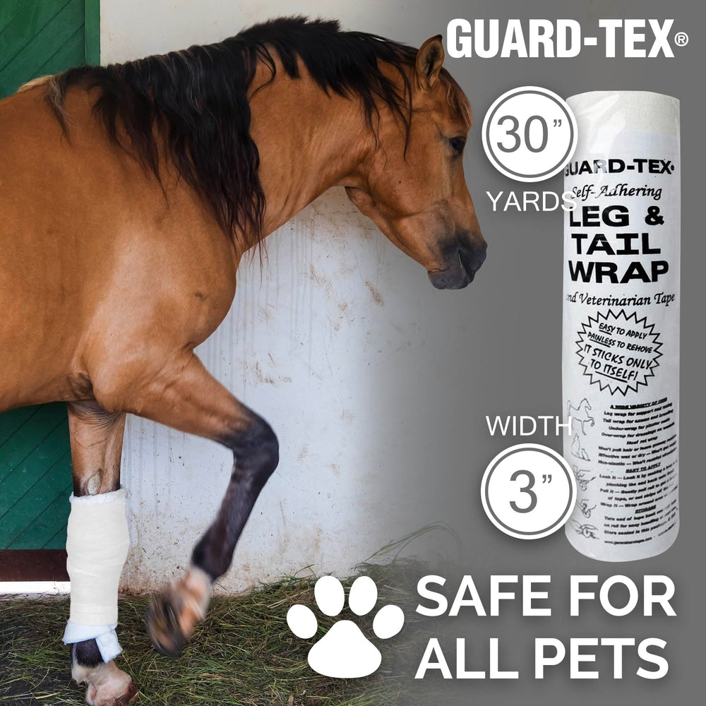 Guard-Tex Uso Múltiples Caballos y Perros muestra versatilidad para piernas y cola