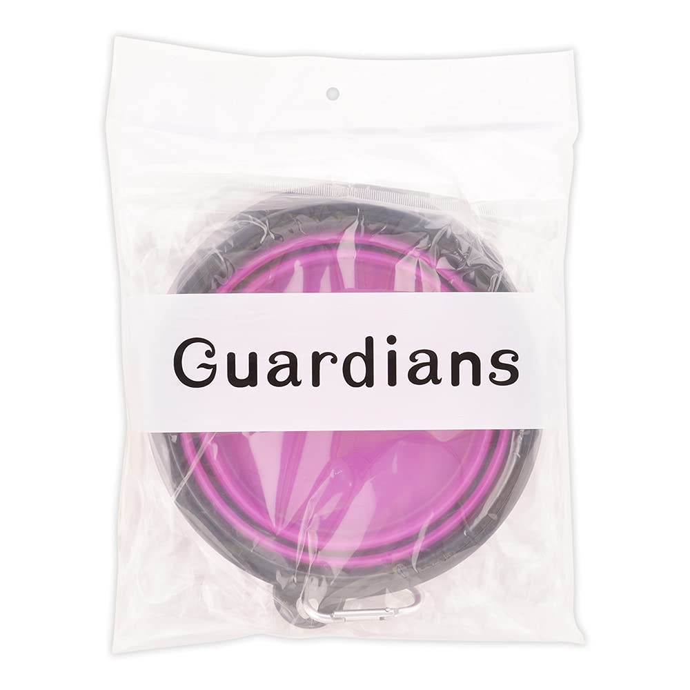 Guardians tazones plegables con diseño compacto para viajes.