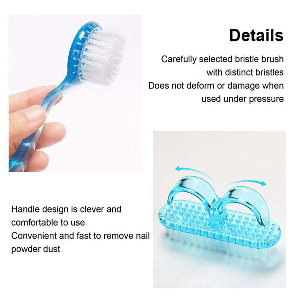 Gucvdnple tres cepillos suaves para baño, aseo y masaje.