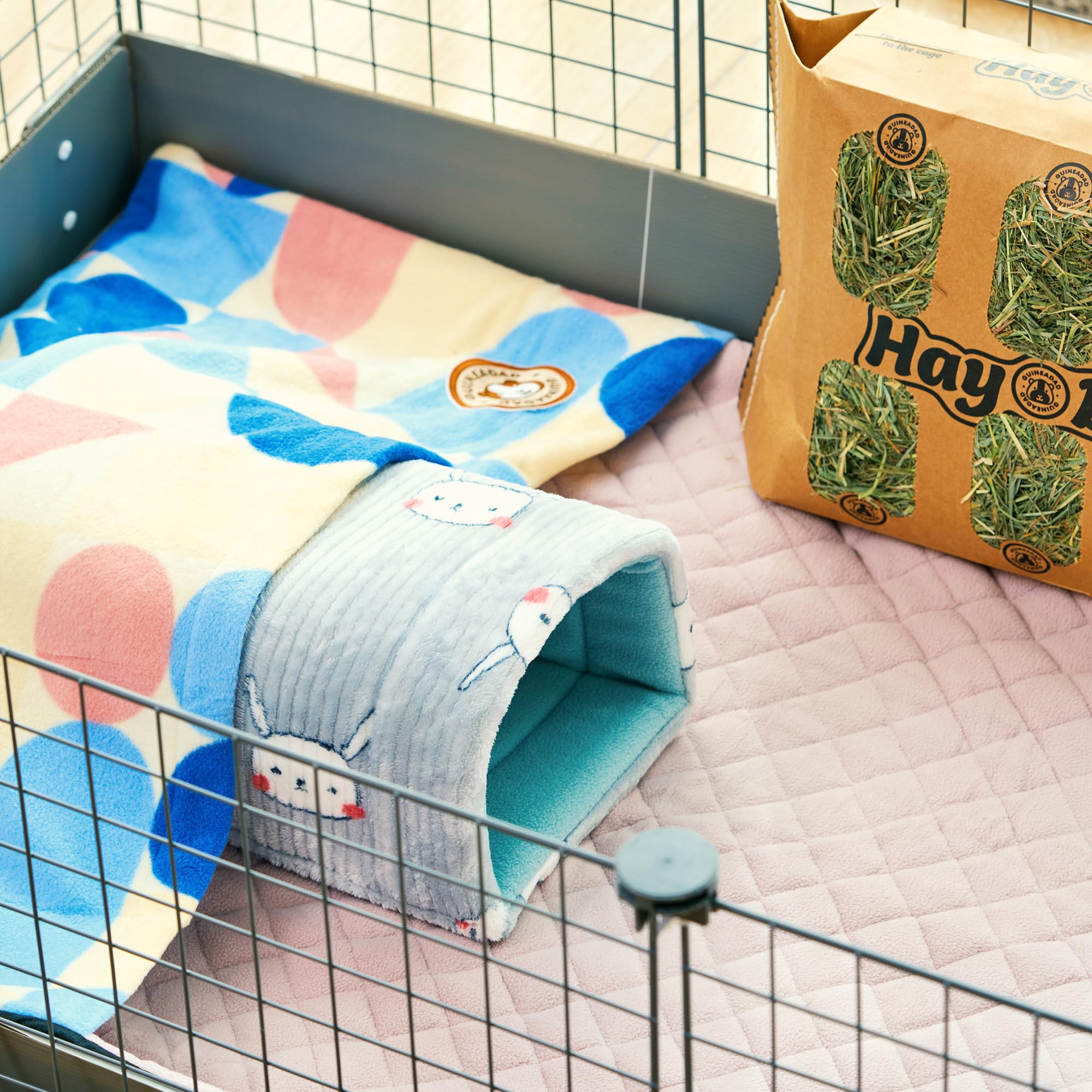 GuineaDad Premium Liner: uso en carrier para transporte cómodo
