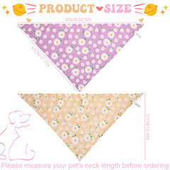 Bandana guiqulai floral para perro grande en púrpura, perfecto para sesiones de fotos.