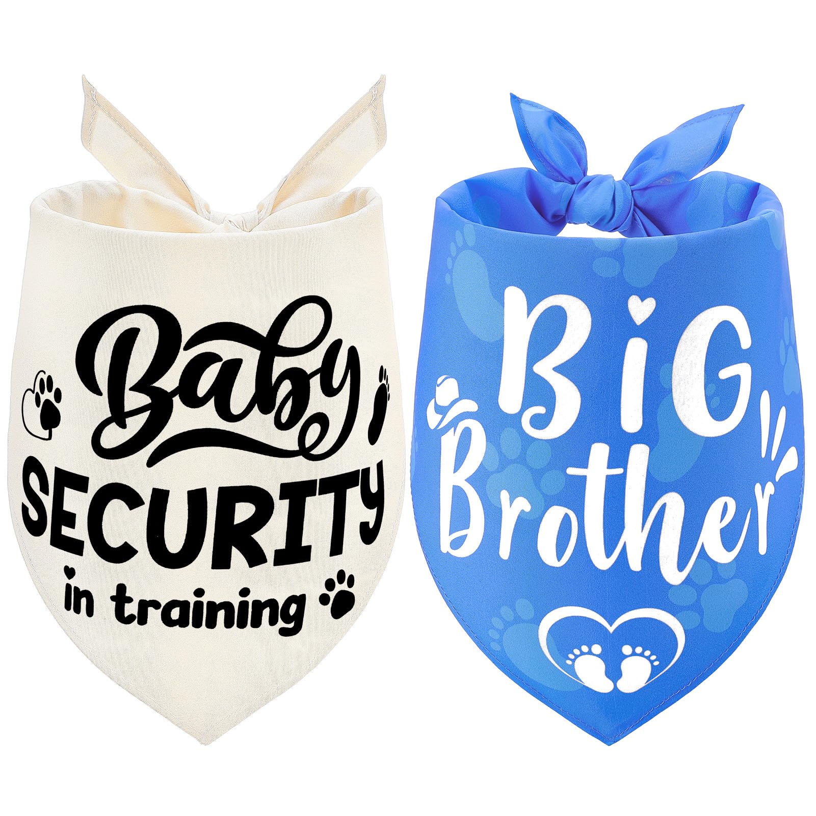 Bandana Guiqulai bebé en entrenamiento para perro, ideal para anuncios de embarazo.