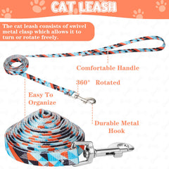 Guiqulai collares para gatos dos, estilo clásico y práctico
