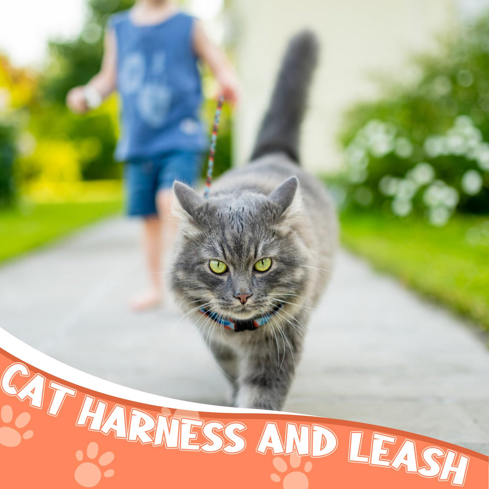 Guiqulai paseo exterior con gatos, accesorio ligero y cómodo