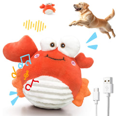 GUKCO Crab: juguete interactivo para perros con foco en interacción y estimulación.