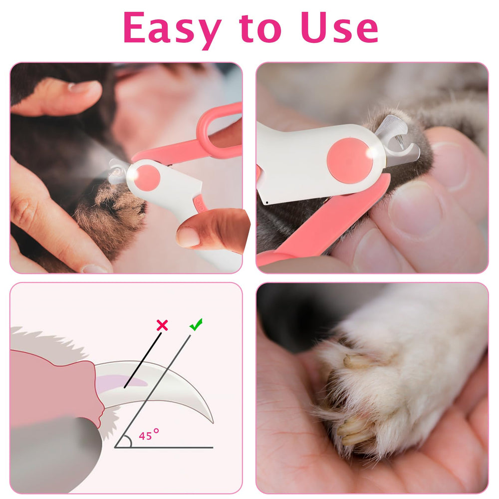 GuLuPets nuevo sistema de seguridad reduce el riesgo de cortes excesivos.