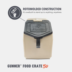 GUNNER cierre antiroedores con pestillo para protección
