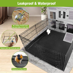 GUTINNEEN Playpen revestimiento PVC impermeable para limpieza