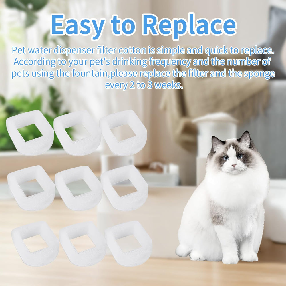 Agua limpia para gatos con bebederos compatibles Guxetans