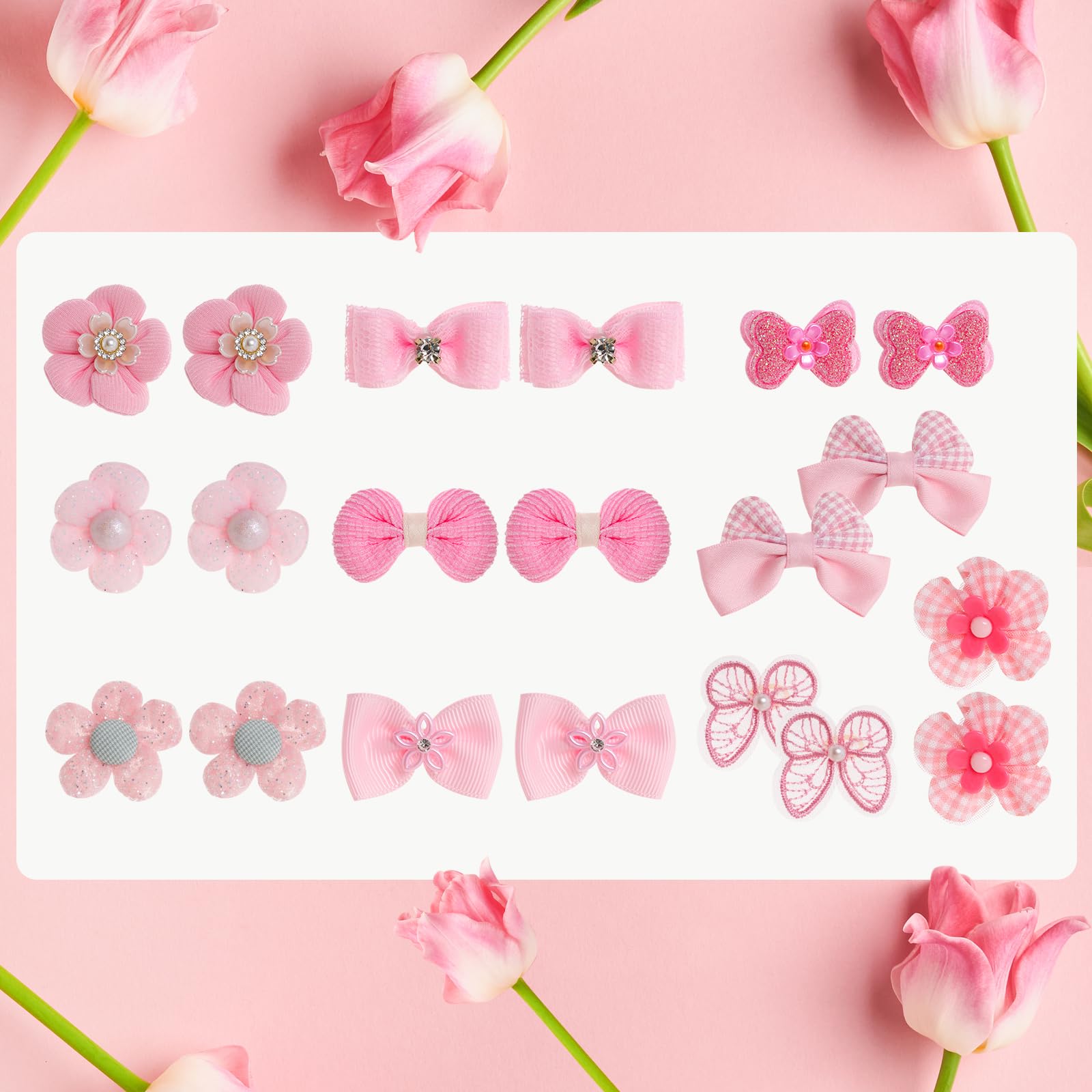 Detalle de cristales y perlas en lazo GVHNTK para un look elegante.