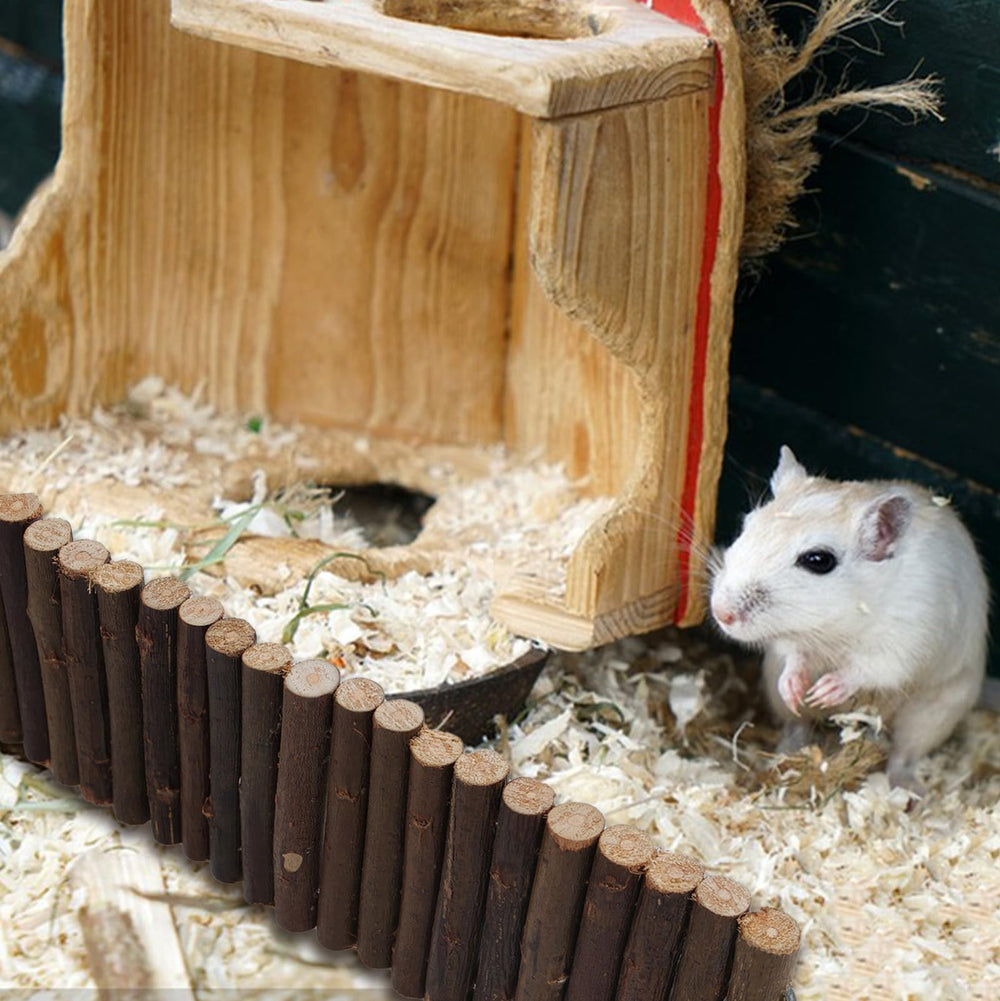 Ensambla fácilmente con cierres metálicos para estabilidad del puente